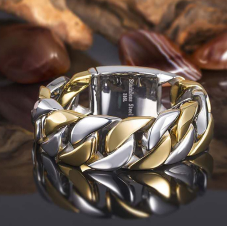 Titanium Stainless Steel Men Ring